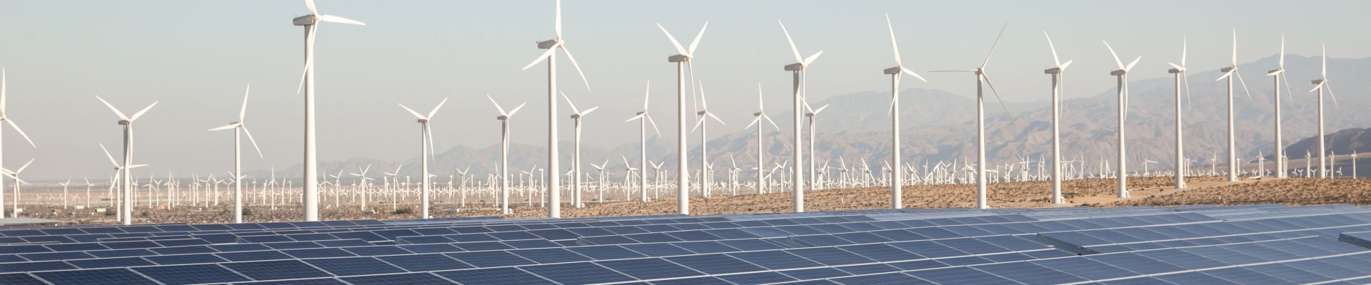 Wind energy and solar park