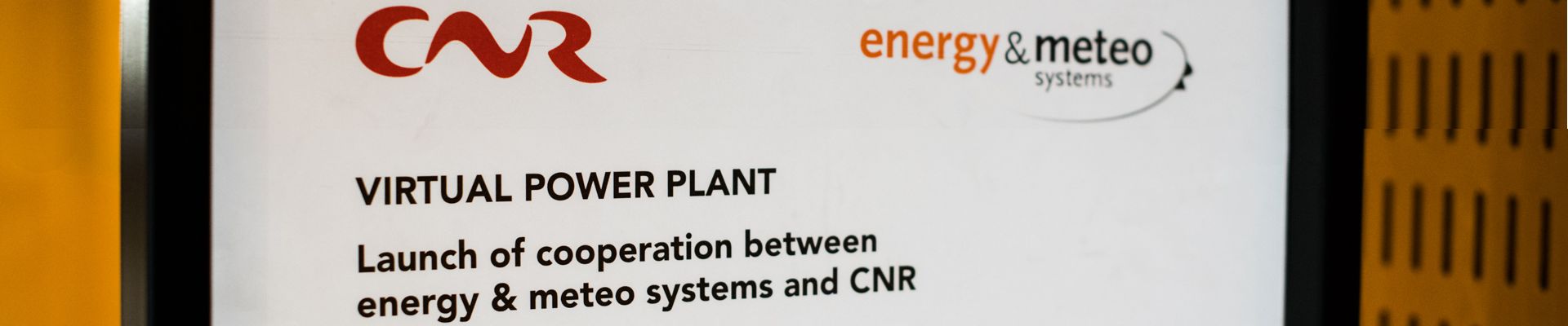 Our Virtual Power Plant supports the French power producer CNR in the direct marketing of solar and wind power in the French electricity market 