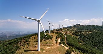 Wind energy plants in Greece