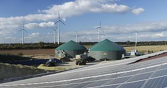 Biogas plant for flexibility generation