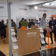 emsys booth at E-world 2025